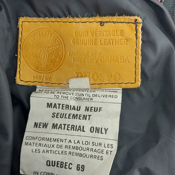 Taurus by Drospo Brown Leather Moto Jacket and Pants Size 12 - Picture 7 of 9